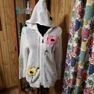 The Collective Works of Berek 2 Crochet Floral Sweater